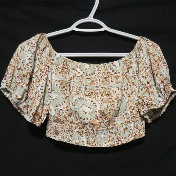 STYLE STATE | small | cropped floral top | BNWOT - Picture 1 of 10